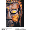 Сложность и количество цветов Статуя Будды Раскраска картина по номерам на холсте RA309-100x150
