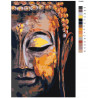 Макет Статуя Будды Раскраска картина по номерам на холсте RA309