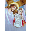 Святой Крест Канва жесткая с рисунком для вышивки Gobelin L
