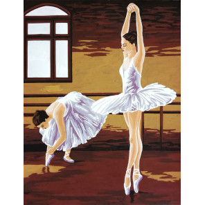 Уроки балета Канва жесткая с рисунком для вышивки Gobelin L