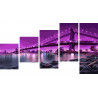  Бруклинский мост Модульная картина по номерам на холсте с подрамником WX1062