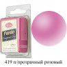 Полупрозрачная розовая Pardo Clay Полимерная глина пластика Viva Decor