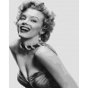  Улыбка Мэрилин Монро Раскраска картина по номерам на холсте GX30974
