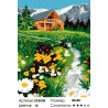 Сложность и количество цветов Тропинка к дому Раскраска картина по номерам на холсте EX5538