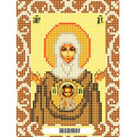  Богородица Знамение Ткань для вышивания с нанесенным рисунком Божья коровка 0097