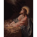 Христос в Гефсиманском саду Набор для вышивания Cчетный крест Bucilla
