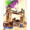  Акварельный мост Раскраска картина по номерам на холсте Z-GX29116