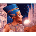 Нефертити Раскраска картина по номерам на холсте