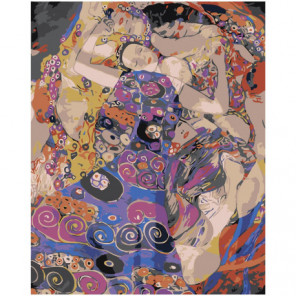 Густав Климт. The Virgin 80х100 Раскраска картина по номерам на холсте
