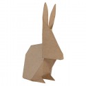 Кролик-оригами Фигурка средняя из папье-маше объемная Decopatch