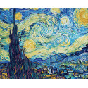  Звездная ночь. Винсент Ван Гог Раскраска картина по номерам Schipper (Германия) 9130816