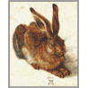 Пример оформления в рамку Заяц по мотивам Альбрехта Дюрера Раскраска картина по номерам Schipper (Германия) 9130809
