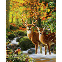  Олени в лесу Раскраска картина по номерам Schipper (Германия) 9130810