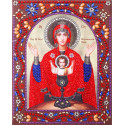 Образ Пресвятой Богородицы Неупиваемая Чаша Алмазная картина фигурными стразами