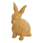 Кролик сидит Фигурка маленькая из папье-маше объемная Decopatch