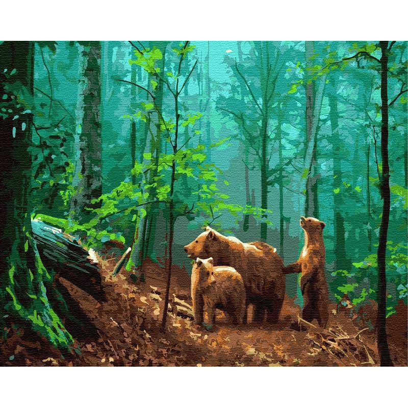 Картина три медведя в лесу шишкин