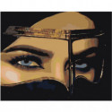 Чарующий женский взгляд 100х125 Раскраска картина по номерам на холсте