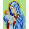 Дева Мария с младенцем Алмазная мозаика вышивка Painting Diamond