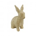 Кролик сидит Фигурка мини из папье-маше объемная Decopatch