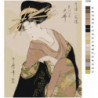 Прекраснейшие женщины Китагава Утамаро 80х100 Раскраска картина по номерам на холсте