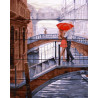  Романтика мостов Картина по номерам на дереве GXT29047