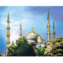  Голубая мечеть Алмазная мозаика на подрамнике LG211