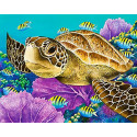  Морская черепаха Алмазная вышивка мозаика Гранни AG2428
