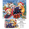  Рождественская почта Алмазная вышивка мозаика Гранни AG2423