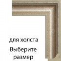 Серебряный свиток Рамка для картины на холсте N132