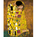 Количество цветов и сложность Золотой поцелуй Раскраска по номерам на холсте Живопись по номерам ARTH-Klimt