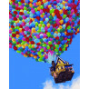  Воздушный шар Алмазная картина-раскраска по номерам на подрамнике GZS1040