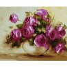  Осенние розы Раскраска картина по номерам на холсте KH0398