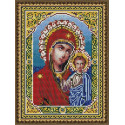 Икона. Богородица с младенцем Алмазная вышивка мозаика на подрамнике