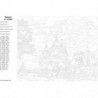 Храм Святого архистратига Михаила в Крыму 80х100 Раскраска картина по номерам на холсте