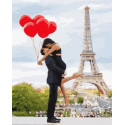  Париж - город для тех, кто влюблен… Раскраска картина по номерам на холсте GX34599