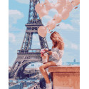 Прекрасные блондинки Парижа Раскраска картина по номерам на холсте