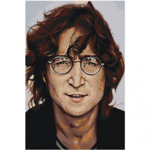 Джон Леннон Раскраска картина по номерам на холсте
