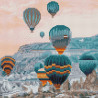  Фестиваль воздушных шаров Алмазная мозаика вышивка на подрамнике Molly KM0709