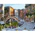 Рассветная Венеция Раскраска картина по номерам на холсте Color Kit