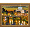 Рим. Ватикан Алмазная мозаика вышивка на подрамнике Molly KM0642