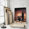 Пример в интерьере Полусладское вино Раскраска картина по номерам на холсте AAAA-RS022