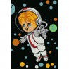  Отважный космонавт Раскраска по номерам на холсте KHM0003