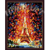  Эйфелева башня Раскраска по номерам на холсте Hobbart Lite HB3040089-Lite