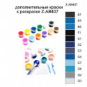 Дополнительные краски для раскраски Z-AB407