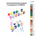 Дополнительные краски для раскраски Z-AB334