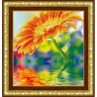Солнечный цветок Алмазная частичная вышивка (мозаика) Color Kit