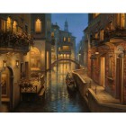 Теплый вечер в Венеции Алмазная вышивка (мозаика) Гранни