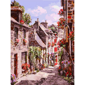  Франция. Динан Раскраска картина по номерам на картоне Белоснежка 3254-CS