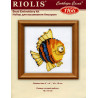  Внешний вид упаковки Рыбка Набор для вышивания Риолис 1166