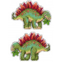 Стегозавр. Динозавры Набор для вышивания на пластиковой канве МП Студия